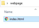  define html page
