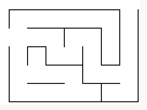 Лабиринт простой схема